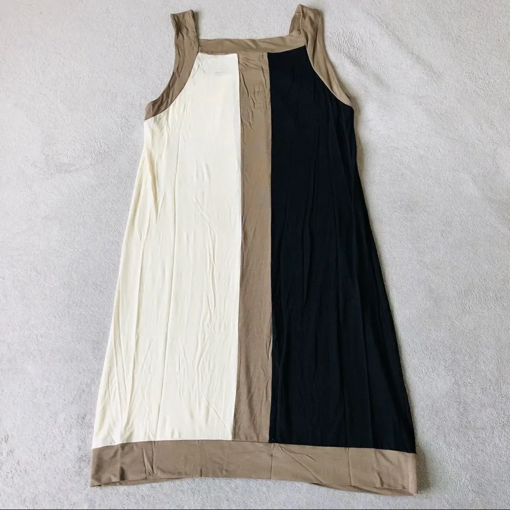 Le Lis Blanc Sleeveless Tunic Dress